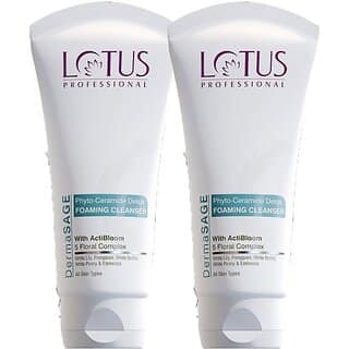 Lotus Professional Dermasage Phyto Ceramide Detox Foaming Cleanser Face Wash (200 G)