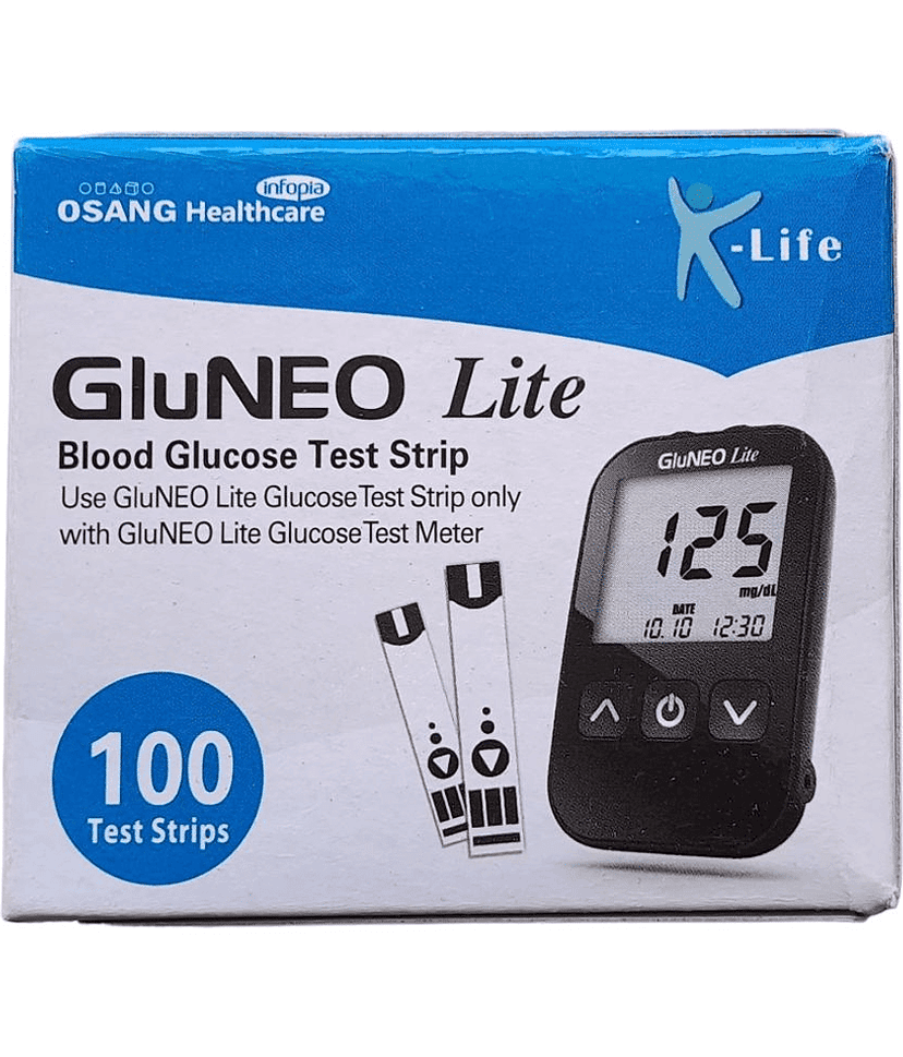 Gluneo Lite 100 Test Strips Gluneo Lite 51100 Strips