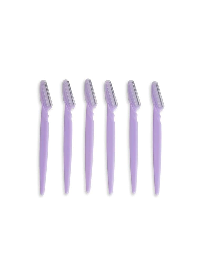 Bungalow Beauty Derma Razor Set, 6 Piece, Lilac, Shape and Remove Hair view 4