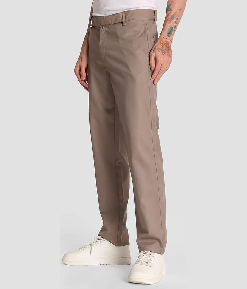 IVOC Relax Men's Chinos - Cream ( Pack of 1 ) view 2
