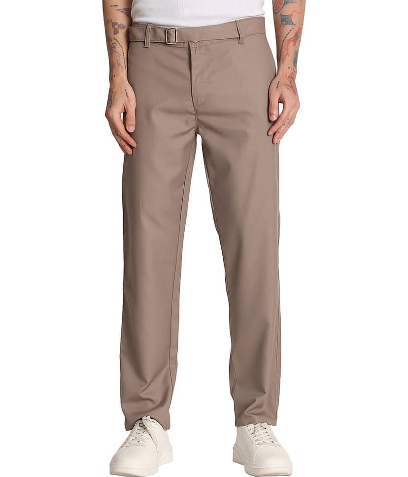 IVOC Relax Men's Chinos - Cream ( Pack of 1 ) view 6
