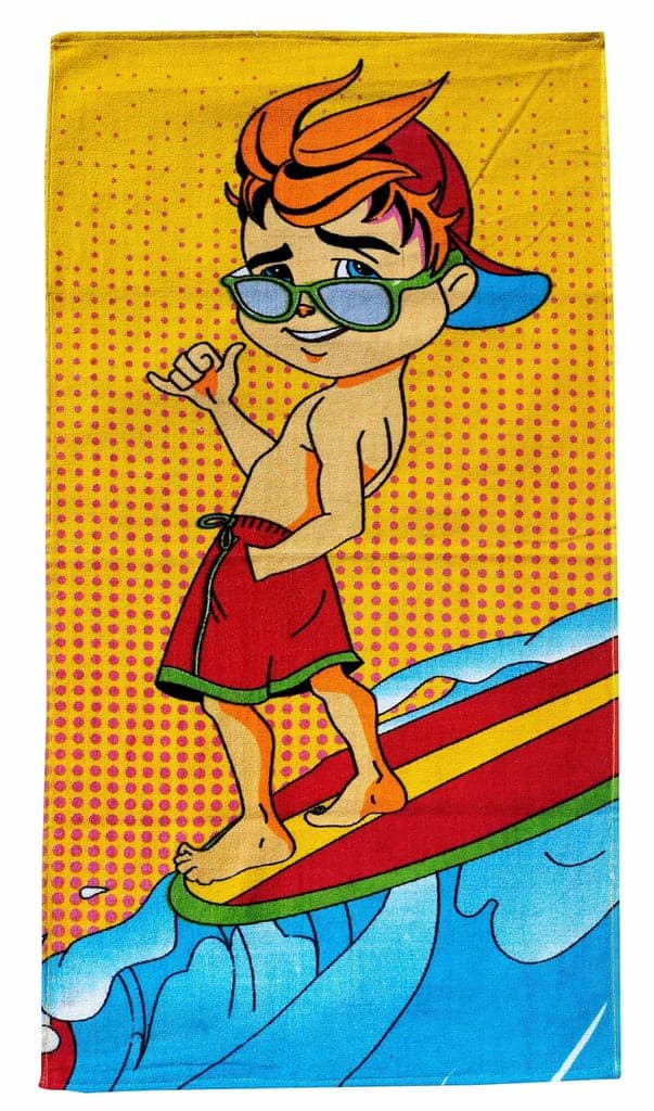 Mandhania Cotton Cartoon Printed Kids Bath Towels for Boys N Girls Pack of 2 view 3
