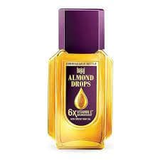 Bajaj Almond Drops Non-Sticky Hair Oil - For Healthy & Beautiful Hair, With 6X Vitamin E Nourishment, 190 Ml