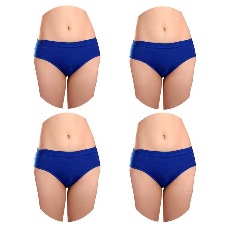 Cotton Full Coverage Hipster Panties Pack 4 view 3