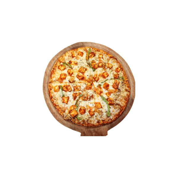 Capsicum And Paneer Pizza (Regular, Serves 1, 8 Inches)