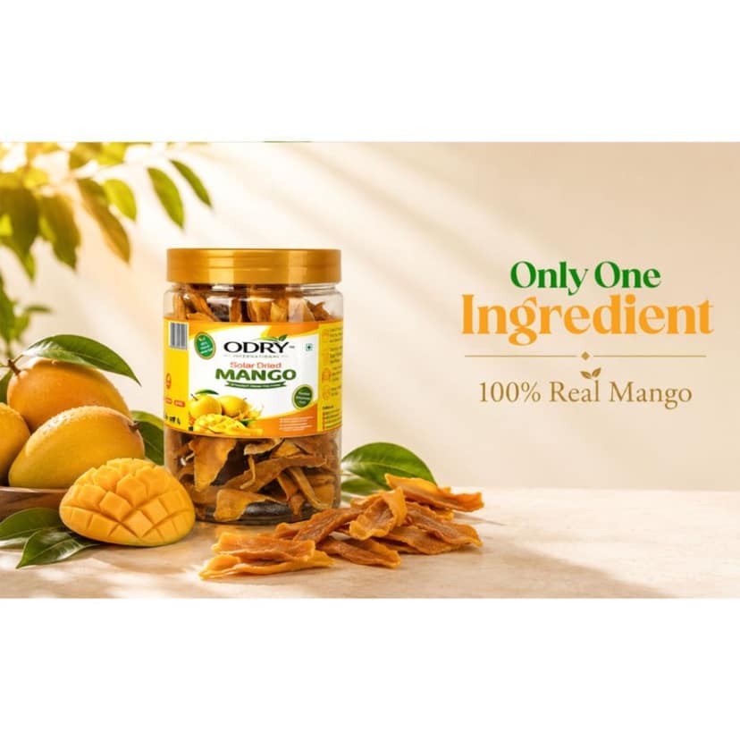 Solar Dried Mango Slices - 200 gm view 2