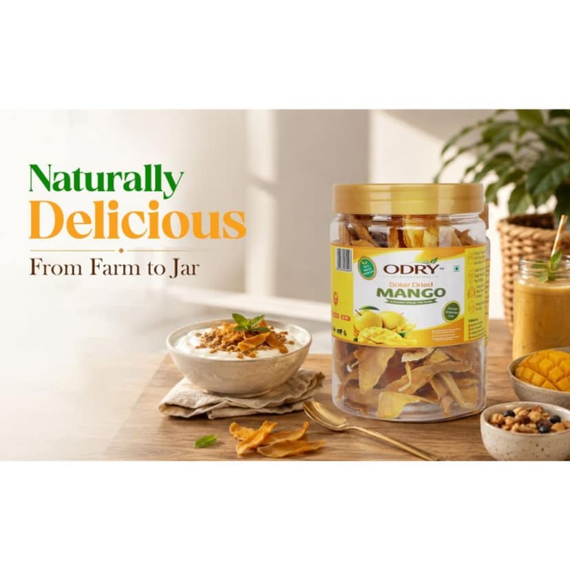 Solar Dried Mango Slices - 200 gm view 4