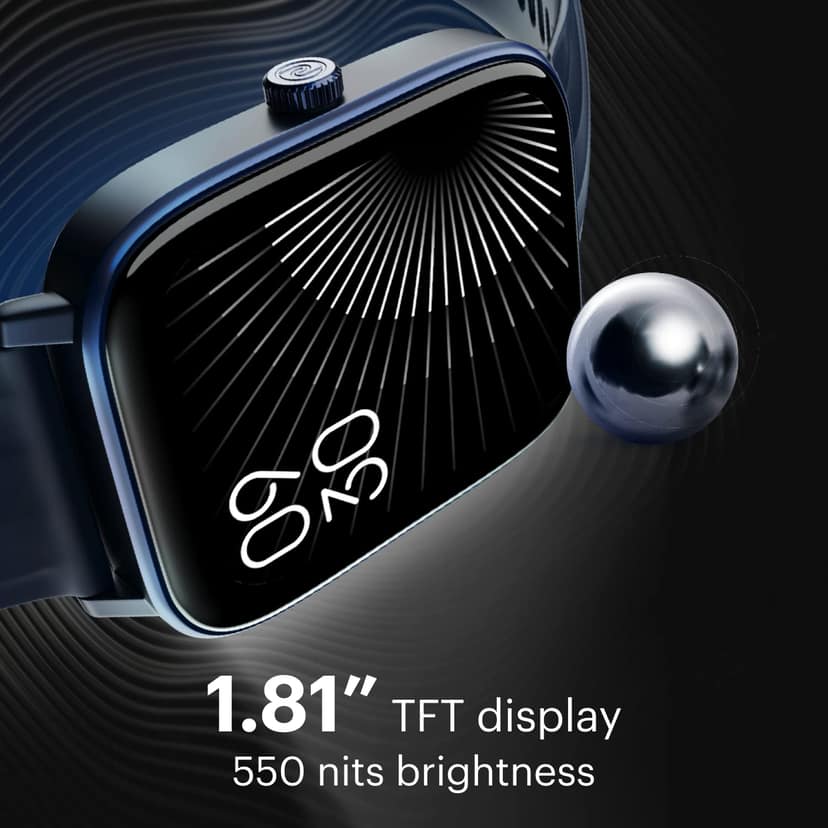 Noise Quad Call 1.81" Display, Bluetooth Calling Smart Watch, AI Voice Assistance, 160+Hrs Battery Life, Metallic Build, in-Built Games, 100 Sports Modes, 100+ Watch Faces (Silver Grey) Noise Quad Call 1.81" Display, Bluetooth Calling Smart Watch, AI Voi view 2