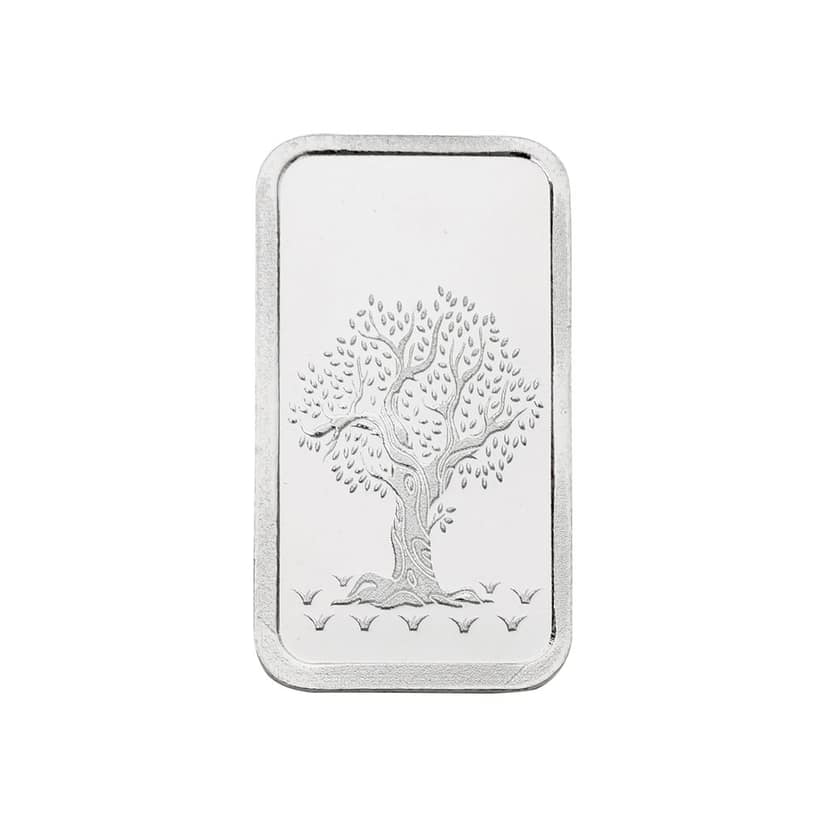 10g Fine Silver 999 Lakshmi Ganesh Coin | Pure Silver Religious Coin | Shubh Labh Design for Diwali पूजा & Gifting I Gift for Mother view 3
