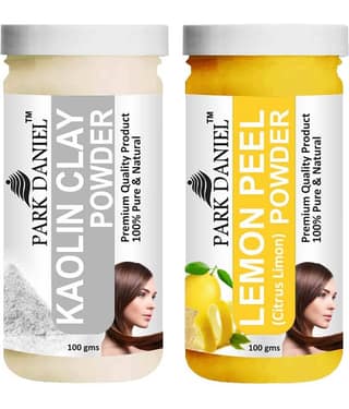 Park Daniel Kaolin & Lemon Peel Powder Hair Mask 200 g Pack of 2