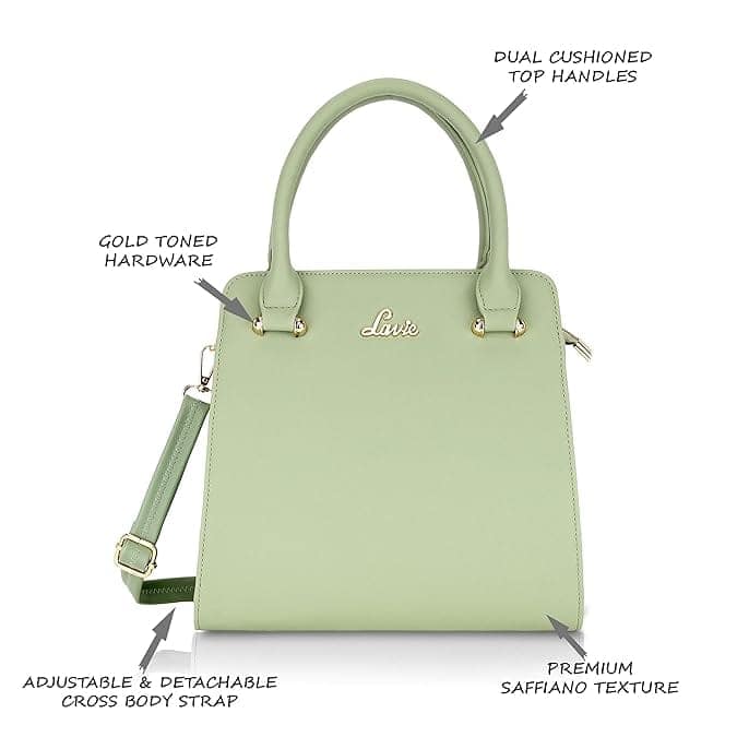 Lavie Women's Ushawu Small Satchel Bag | Ladies Purse Handbag view 4