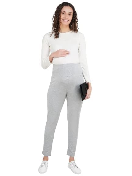 Maternity Pants/Leggings for Pregnant Women Grey