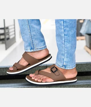 MAAN Tobacco Men's Thong Flip Flop