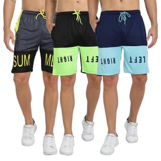 FTX Men Cut & Sew Printed Shorts