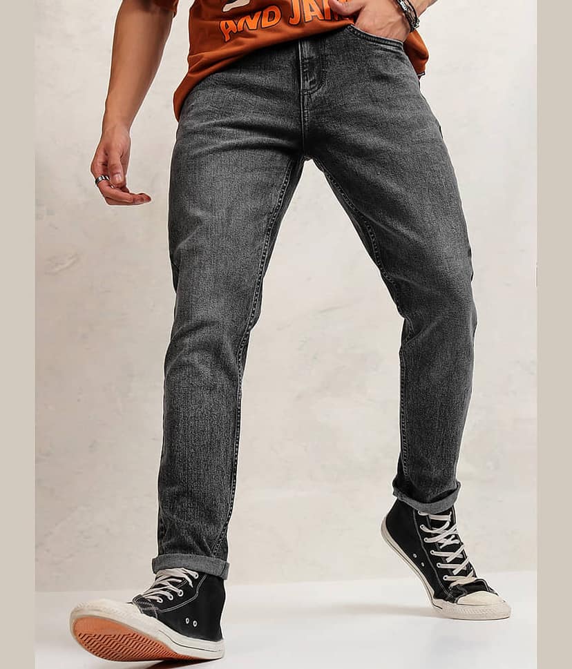 Highlander Men's Jeans - Grey ( Pack of 1 )