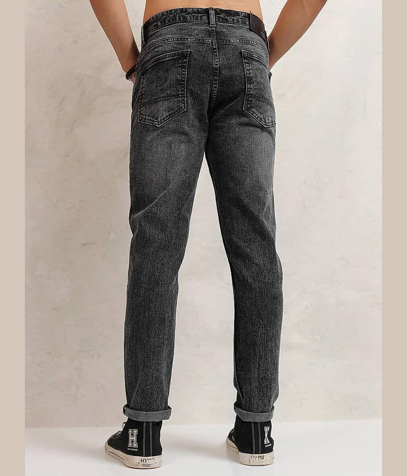 Highlander Men's Jeans - Grey ( Pack of 1 ) view 3
