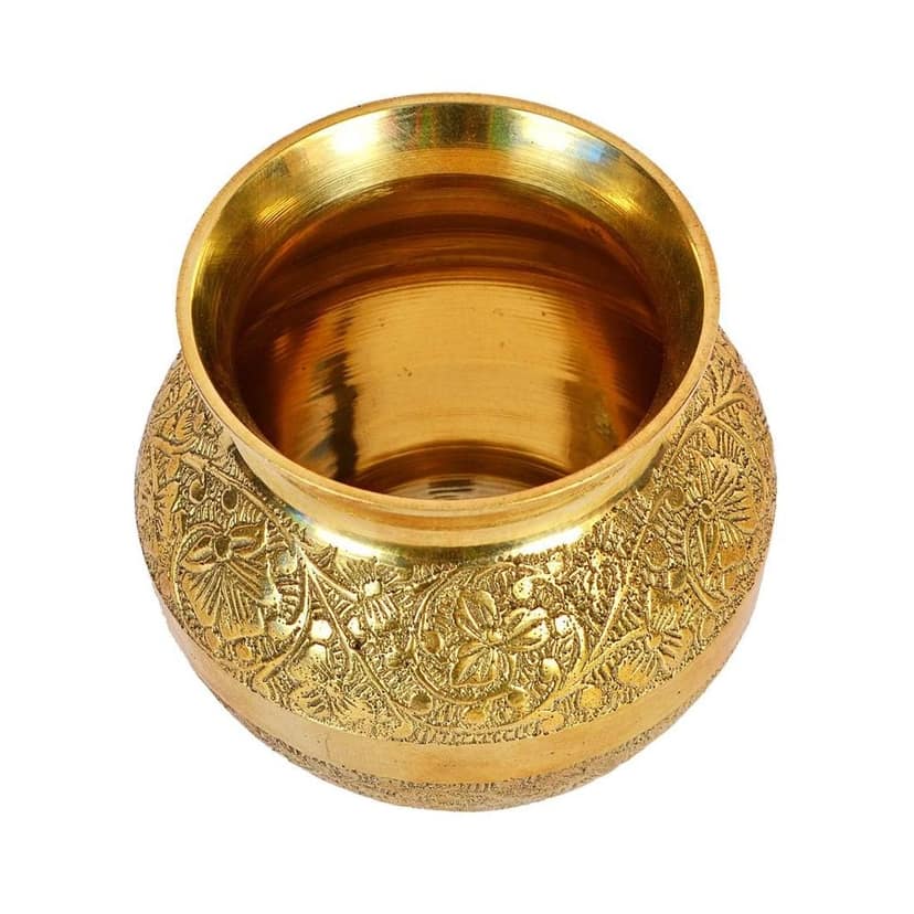 M L Q Brass Lota view 2