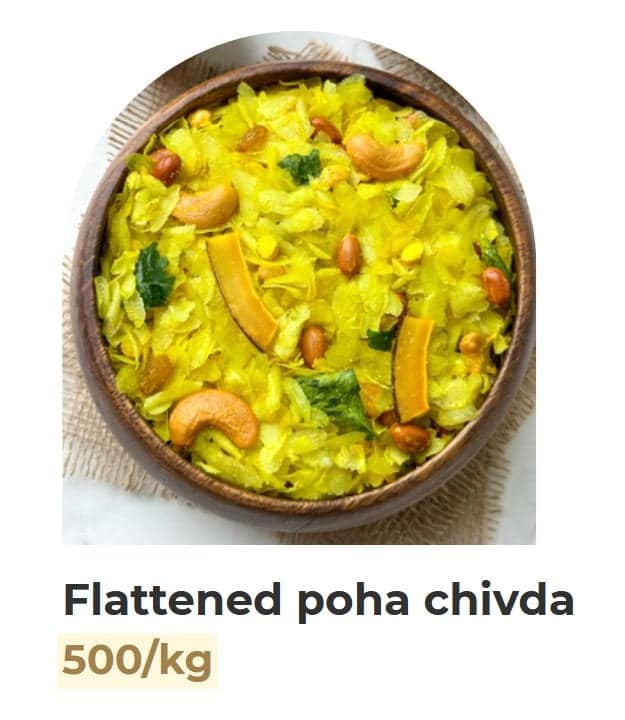 Poha Chivda (500g) | Crunchy & Savory Snack | Tea-Time Treat