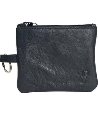 Ft - Leather Black Women's Zip Around Wallet ( Pack of 1 )