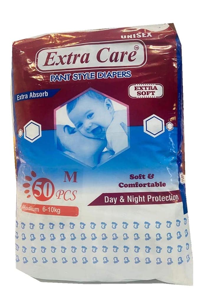 Alizee Extra Care Pants Style Baby Diapers - 100 Count | Anti Rash Blanket & Leakage Protection Baby Diaper Pants