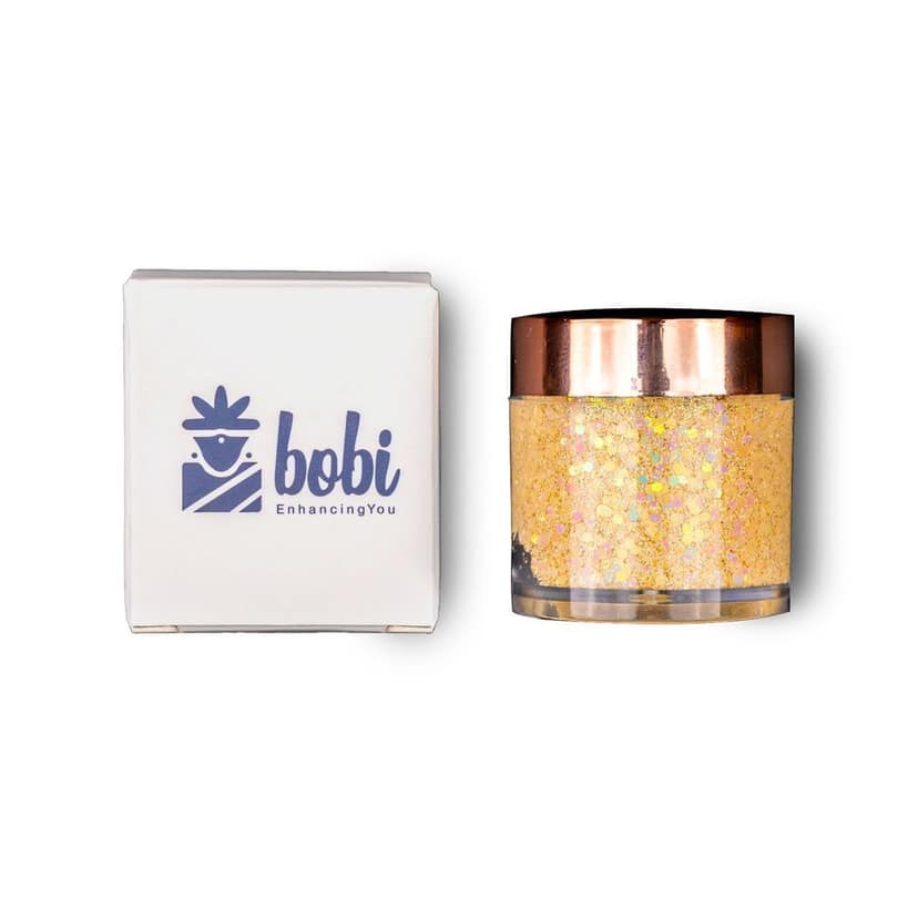 BOBI Gold Multi Duo Chrome Glitter Gel Eyeshadow (10gm) view 3