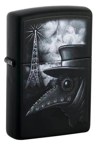 Zippo Plague of Disinformation Windproof Pocket Lighter