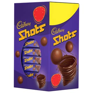 Cadbury Dairy Milk Chocolate Shots Carton, 58 Units X 3.6 G, 208.8 G