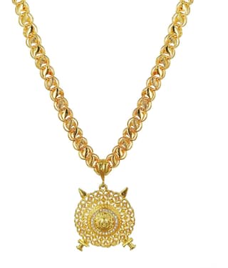 JIPPA - Gold Pendant set ( Pack of 1 )