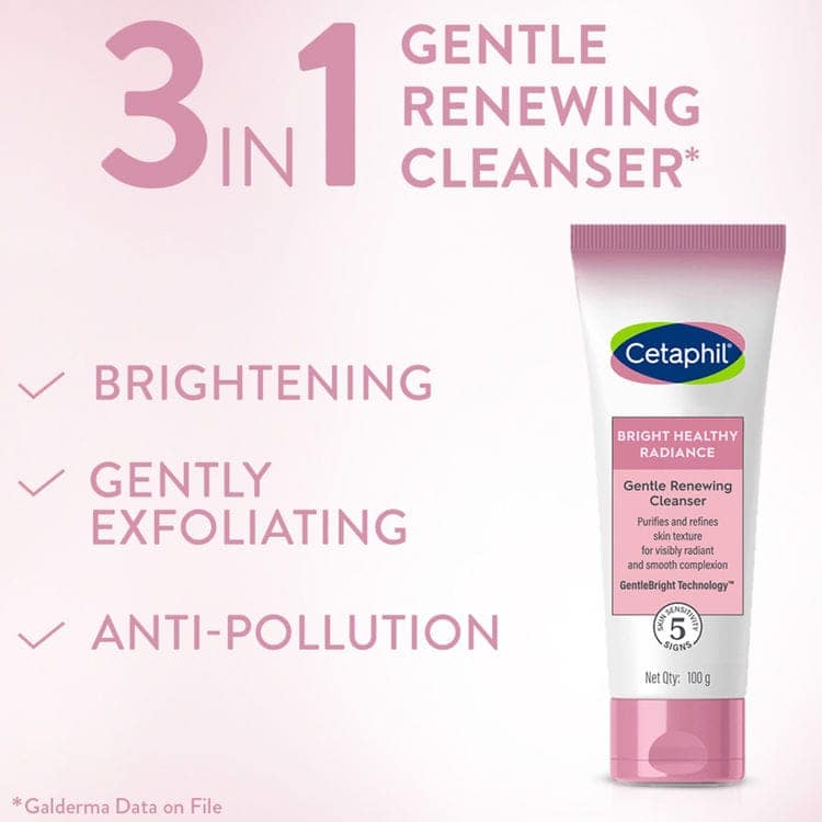 Cetaphil Bright Healthy Radiance Gentle Renewing Cleanser (100 g) view 5