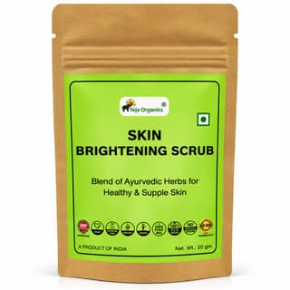 Skin Brightening Scrub | Blend of Ayurvedic Herbs for Healthy & Supple Skin (Pack of 3)