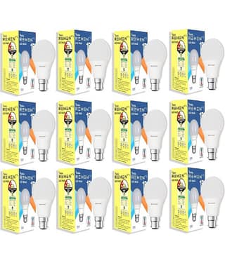 Remen Led Lites - 5W Cool Day Light LED Bulb ( Pack of 12 )