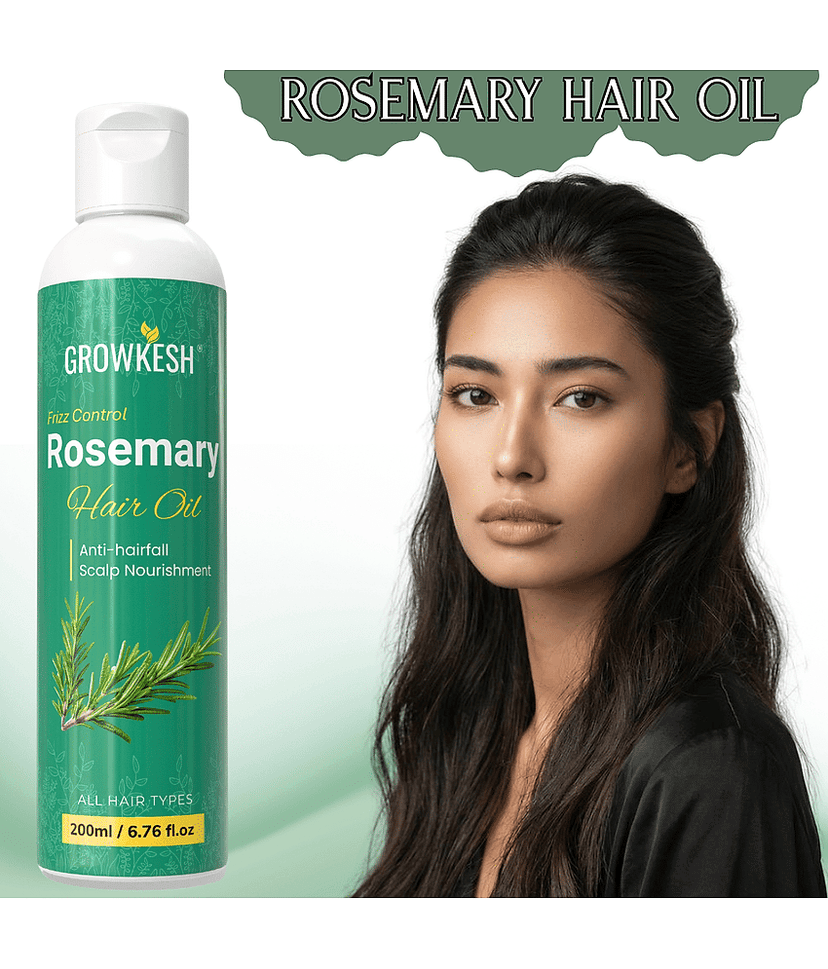 Growkesh Anti Hair Fall Rosemary Oil 200 ml ( Pack of 1 )