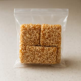Amarvati Shop's rajgira chikki - traditional indian snack