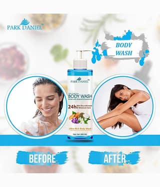 Park Daniel Premium Body Wash Enriched With Almond and Coconut Oil Body Wash 200 mL