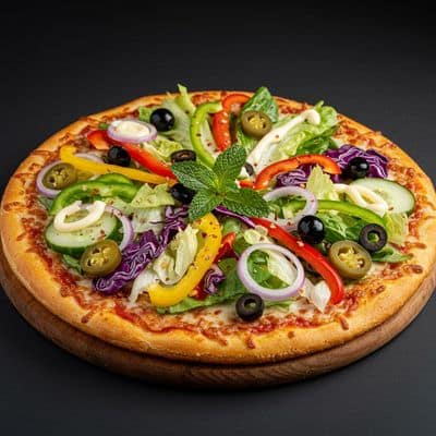 Classic Salad Pizza