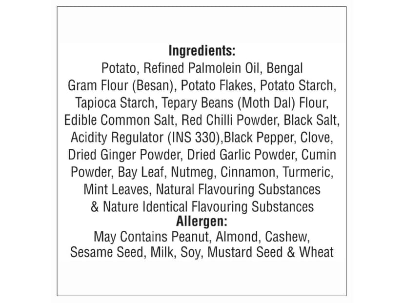 Haldiram's Aloo Bhujia Namkeen - 400 gm view 4