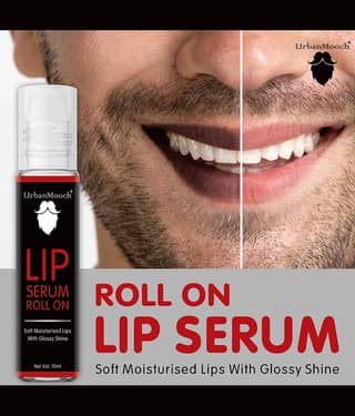 UrbanMooch Advanced Brightning Lip Serum, Roll On For Glossy & Shiny Lips with Moisturizing Effect- Men Face Serum 736 mL