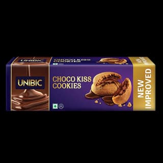 Unibic Centre Filled-Choco Kiss Cookies, 75 G Pouch