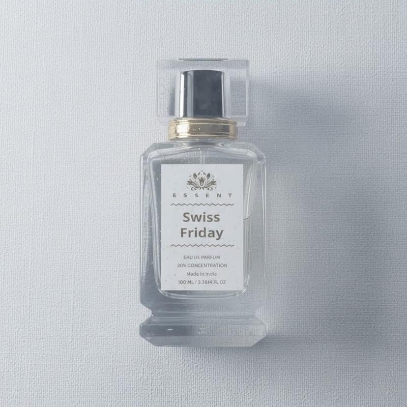 Essent Perfumes Swiss Friday Eau de Parfum (EDP) – Fresh Green Aquatic Long Lasting Perfume – Unisex Fragrance view 2