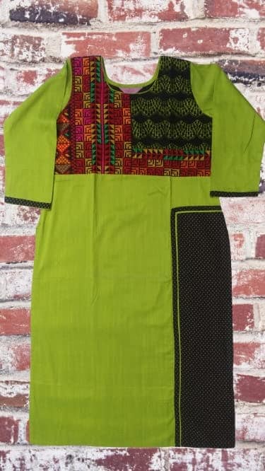 Women's Kurti Green view 5