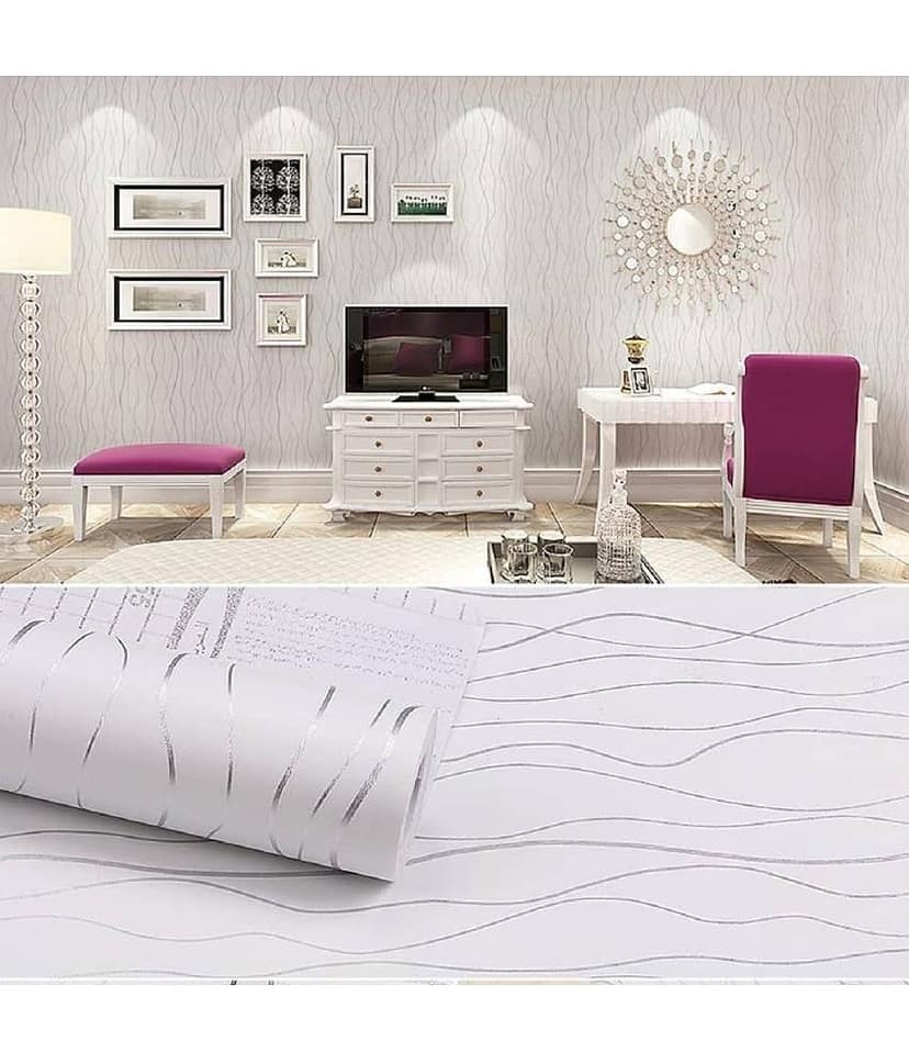KAAF - Premium Designer Wallpaper ( 40 x 500 ) cm ( Pack of 1 )