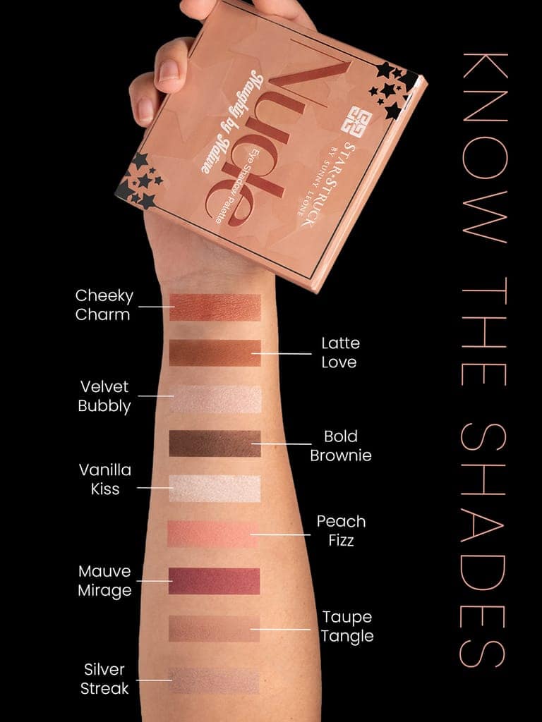 STARSTRUCK BY SUNNY LEONE NUDE - Naughty by Nature Eye Shadow Pallette (9 shades) view 4