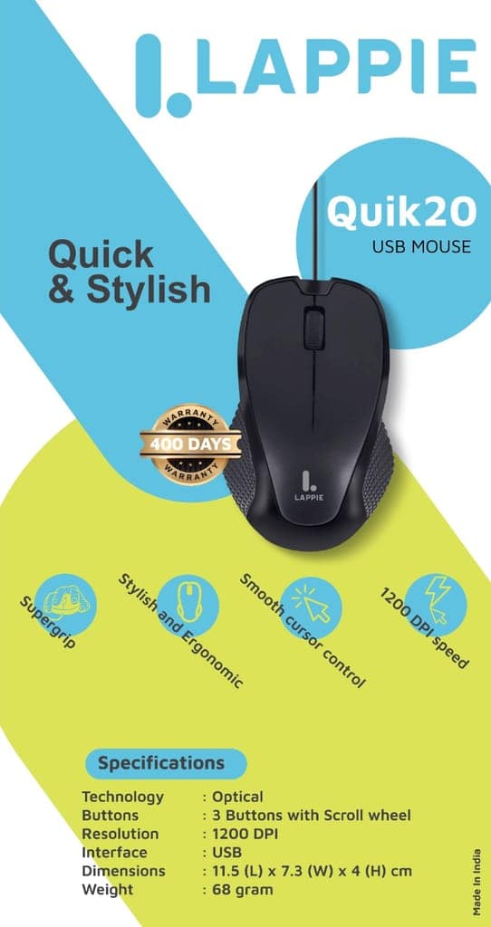 Lappie USB Mouse Quick 20 view 3