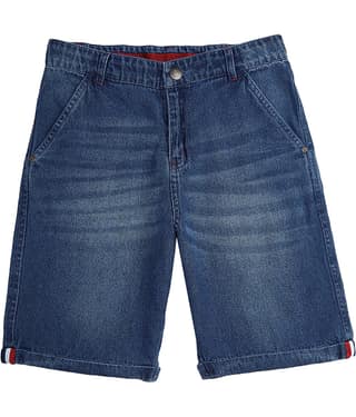 Cub Mcpaws Pack of 1 Cotton Blend Shorts For Boys ( Denim Blue )
