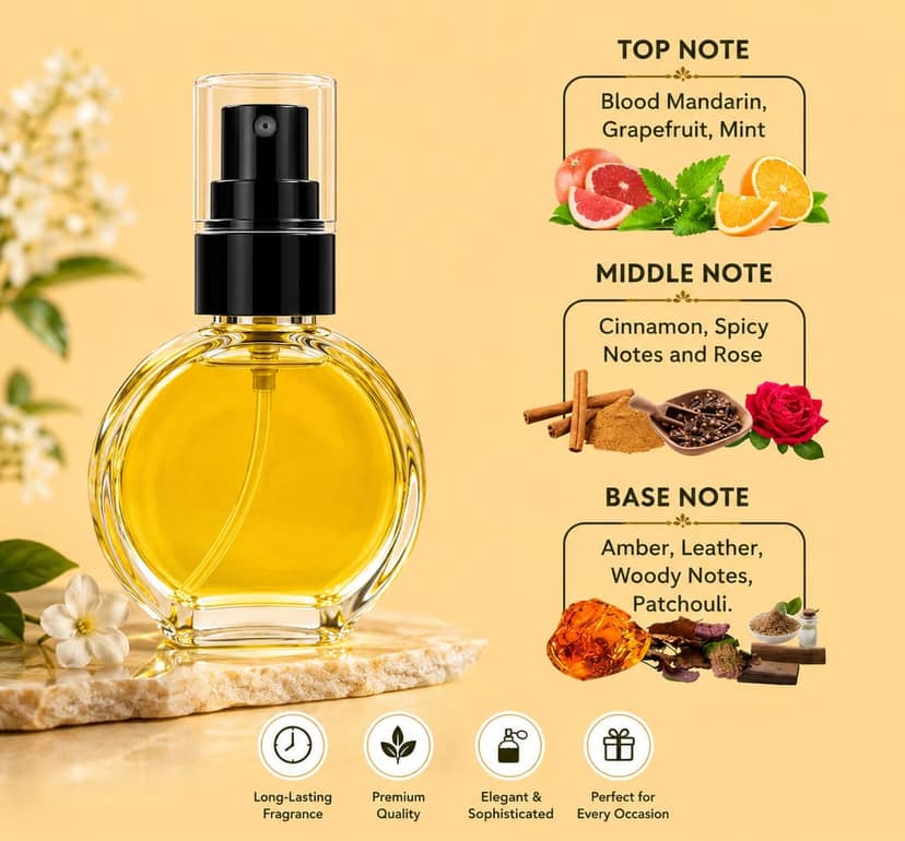 Elegantra 1 Million Pocket Spray Perfume for Men & Women 12ml | Long Lasting Luxury Perfume Spray | Alcohol-Free Concentrated 24 Hour Fragrance (Pack of 1) view 3