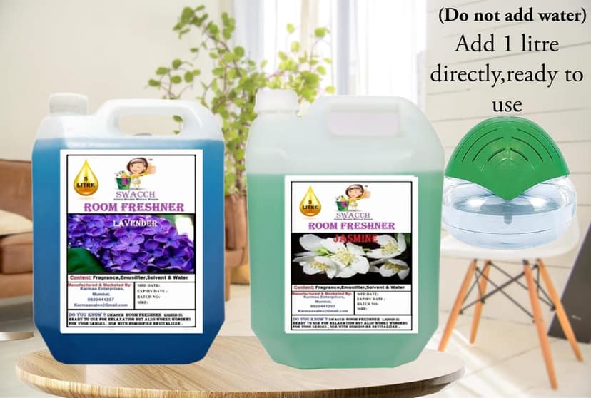 Swacch Room Freshner (5 Litre) (Pack of 2) Lavender & Jasmine view 2
