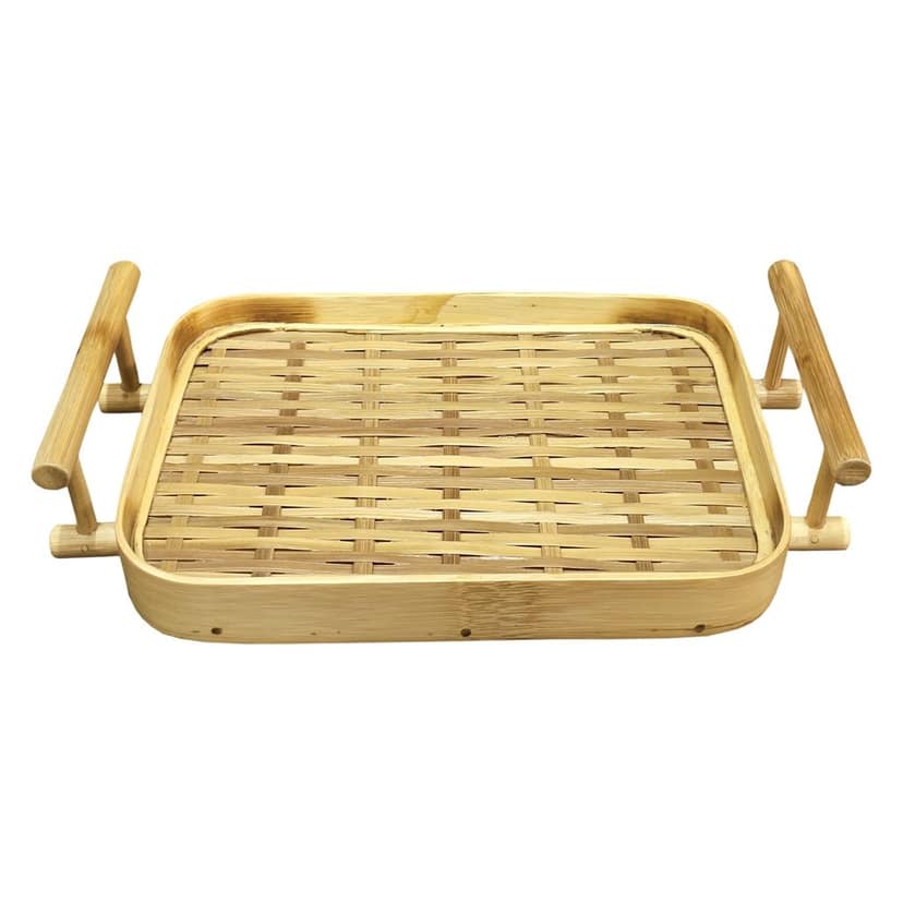 Handmade Bamboo Tray - Small by Garvi Gurjari