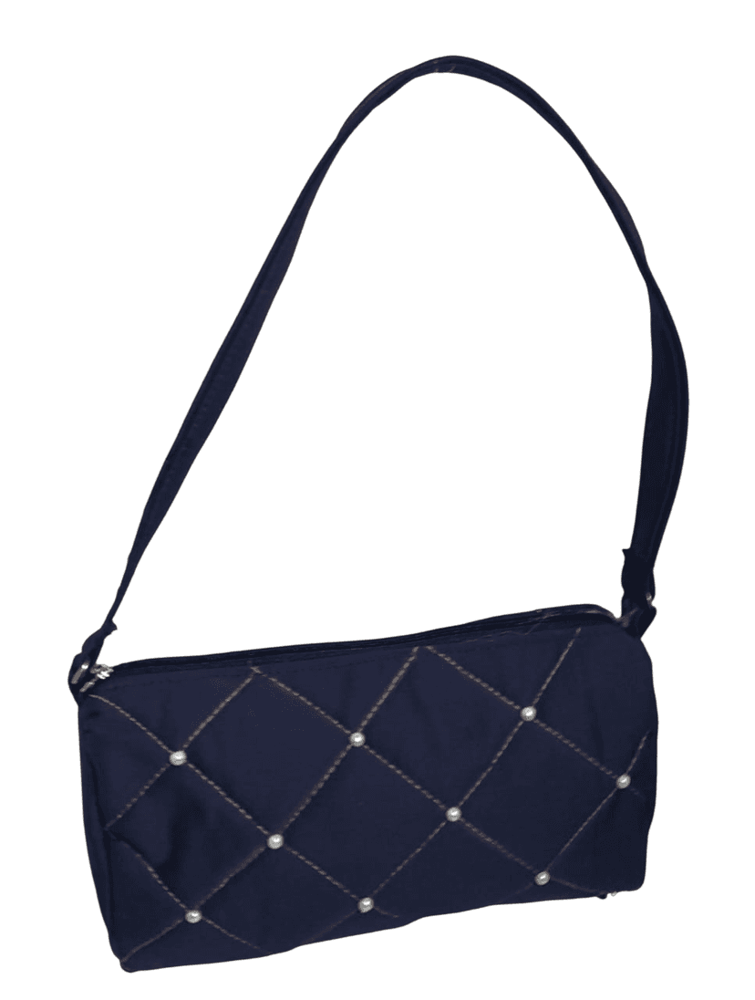 Denim bag Around body sling view 2
