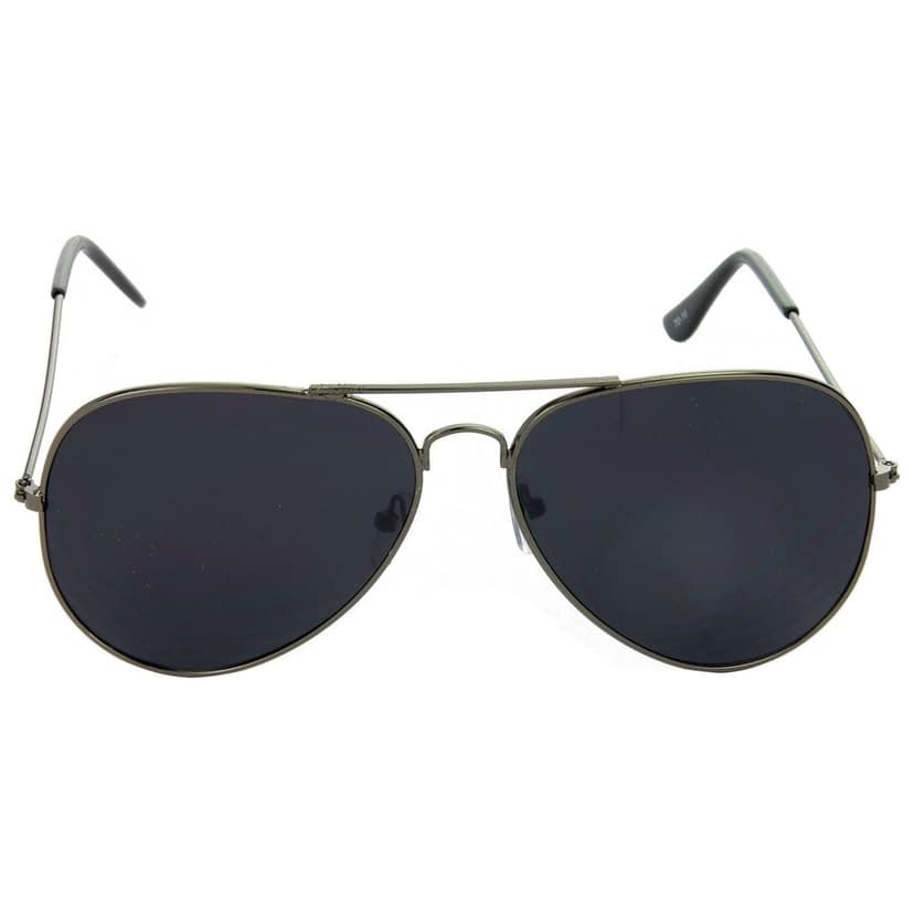 Hrinkar Black Pilot Sunglasses Brands Grey Frame Goggles for Men & Women - HRS04 view 2
