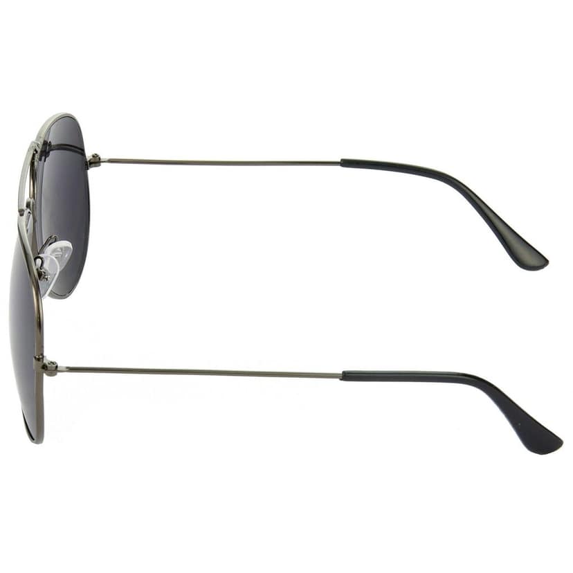 Hrinkar Black Pilot Sunglasses Brands Grey Frame Goggles for Men & Women - HRS04 view 3